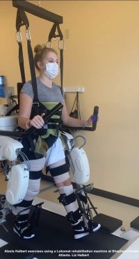 Exoskeleton Helps Injured Teen Walk Again